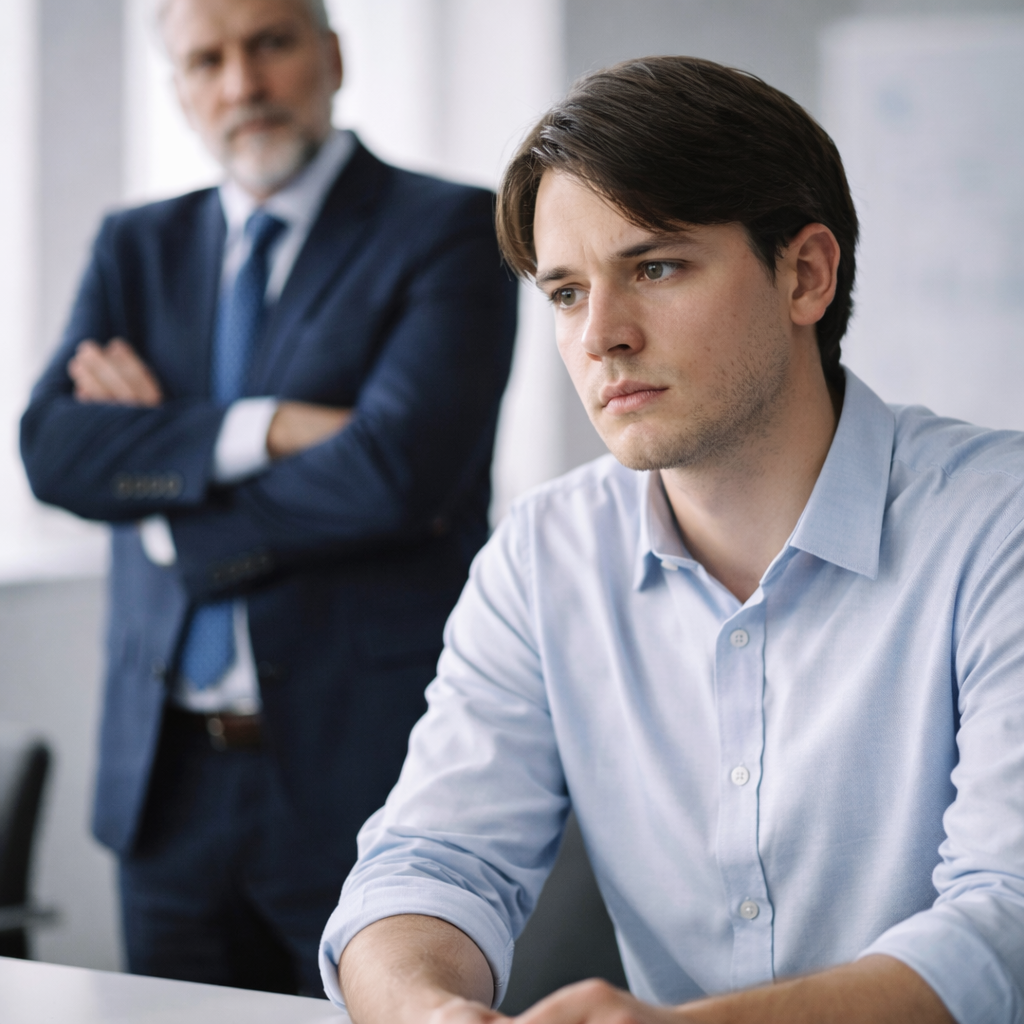 Cómo mantener tu posición ante un jefe difícil.